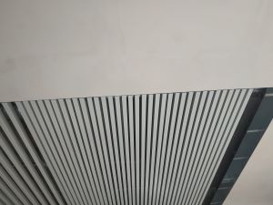 Рейка 35х45мм, крок 52мм, колір 9003. Київ, вул. Білецька, 33
